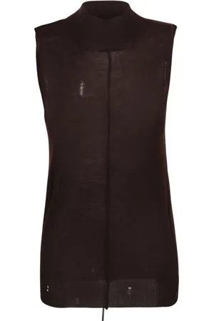 AMIRI Dame, Strikkevarer, Brun, M