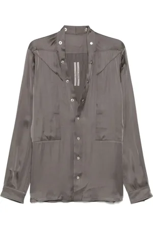 Rick Owens Herre, Skjorter, Brun, L