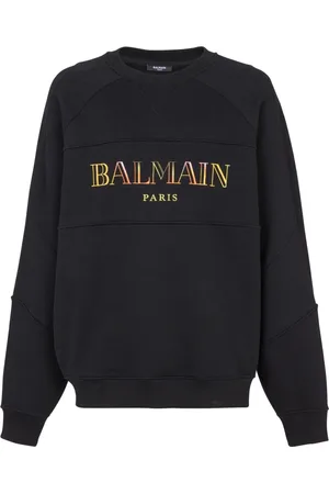 Balmain Herre, Gensere & Hettegensere, Svart, M