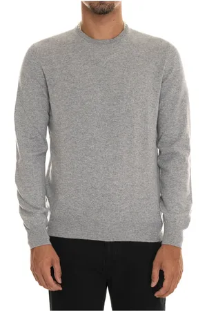 Gran Sasso Herre, Strikkevarer, Grå, 3XL