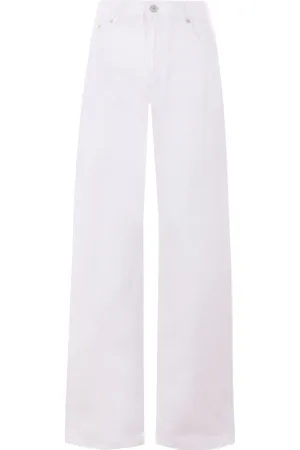 haikure Dame, Jeans, Hvit, W25