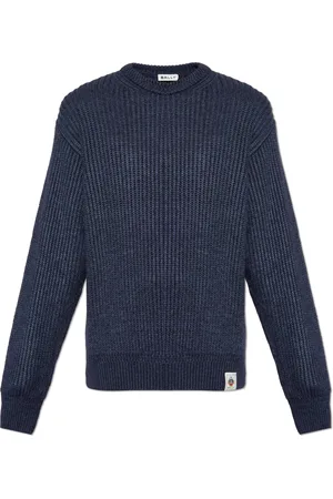 Bally Herre, Strikkevarer, Blå, 2XL