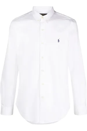 Ralph Lauren Herre, Skjorter, Hvit, L