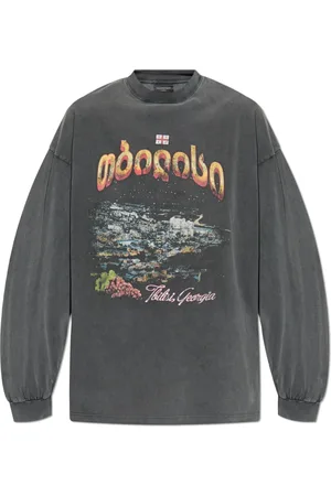 Balenciaga Herre, Topper, Grå, S