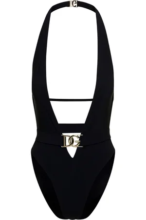 Dolce & Gabbana Dame, Svømmetøy, Svart, M