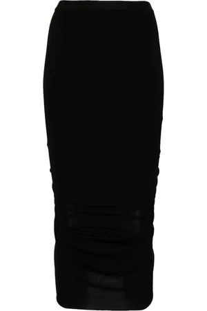 Rick Owens Dame, Skjørt, Svart, XS