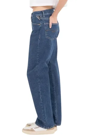 Replay Dame, Jeans, Blå, W28 L32