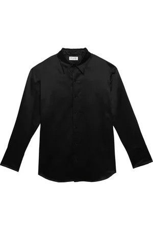 Saint Laurent Herre, Skjorter, Svart, ONE SIZE