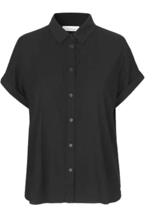 Samsøe Samsøe Dame, Bluser & Skjorter, Svart, M