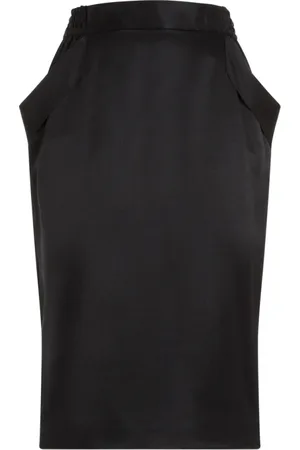 Saint Laurent Dame, Skjørt, Svart, M
