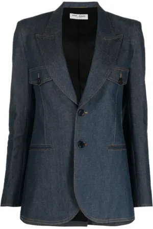 Saint Laurent Dame, Jakker, Blå, M
