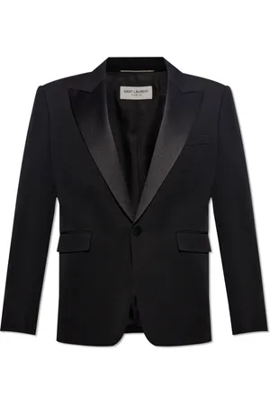 Saint Laurent Herre, Jakker, Svart, 3XL