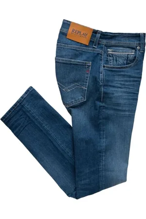 Replay Herre, Jeans, Blå, W38 L32