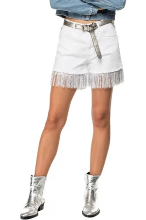 Replay Dame, Shorts, Hvit, W25