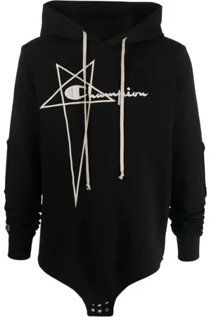 Rick Owens Herre, Gensere & Hettegensere, Svart, XL