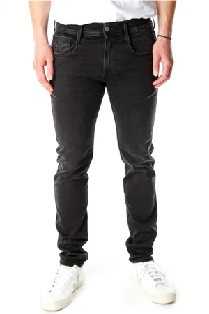 Replay Herre, Jeans, Grå, W32 L34