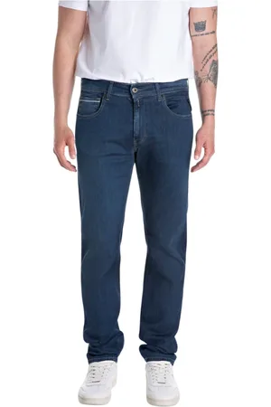 Replay Herre, Jeans, Blå, W32 L30