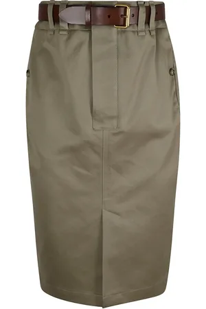 Saint Laurent Dame, Skjørt, Brun, M