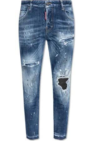Dsquared2 Dame, Jeans, Blå, 2XS