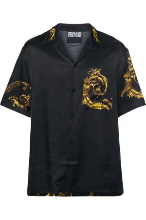 VERSACE Herre, Skjorter, Flerfarget, L