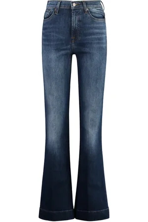 7 for all Mankind Dame, Jeans, Blå, W26