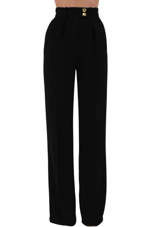 Elisabetta Franchi Dame, Bukser, Svart, XS