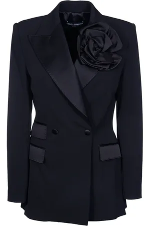 Dolce & Gabbana Dame, Jakker, Svart, S