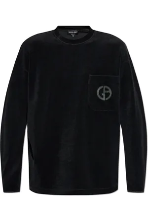 Giorgio Armani Herre, Gensere & Hettegensere, Svart, L