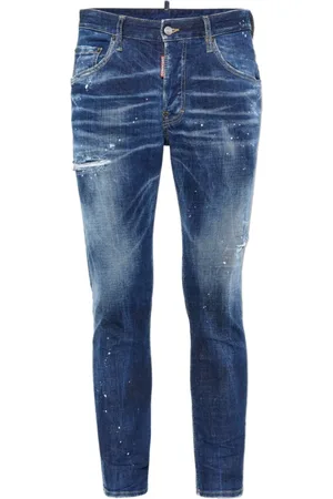 Dsquared2 Herre, Jeans, Blå, S