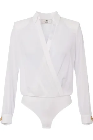 Elisabetta Franchi Dame, Topper, Hvit, M
