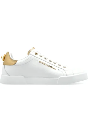 Dolce & Gabbana Dame, Sko, Hvit, 41 EU