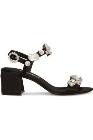 Dolce & Gabbana Dame, Sko, Svart, 38 1/2 EU