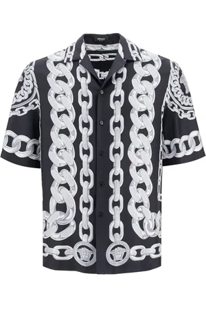 VERSACE Herre, Skjorter, Svart, M