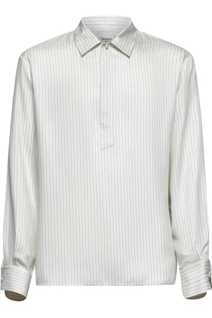 Saint Laurent Herre, Skjorter, Hvit, M