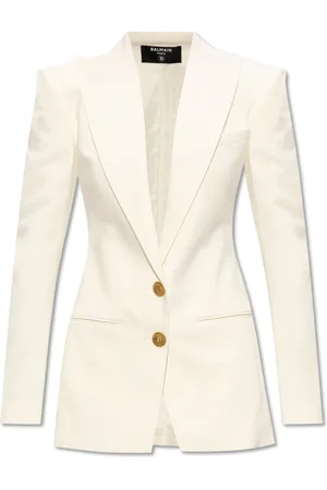 Balmain Dame, Jakker, Hvit, XS