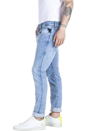 Replay Herre, Jeans, Blå, W34 L30