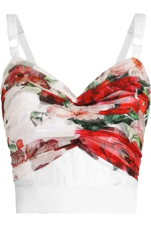 Dolce & Gabbana Dame, Topper, Flerfarget, 2XS