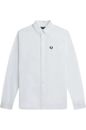 Fred Perry Herre, Skjorter, Hvit, M