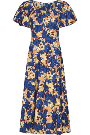 ULLA JOHNSON Dame, Kjoler, Flerfarget, XS