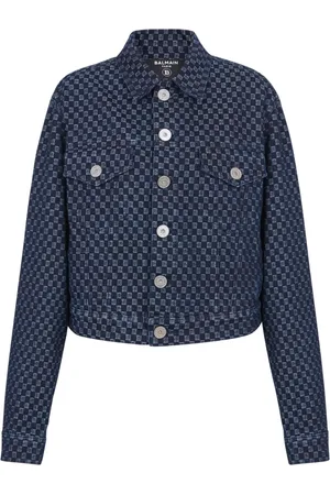 Balmain Dame, Jakker, Blå, 2XS