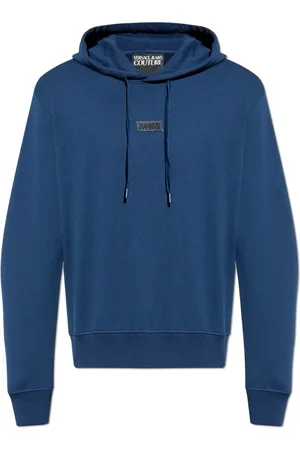 VERSACE Herre, Gensere & Hettegensere, Blå, 2XL
