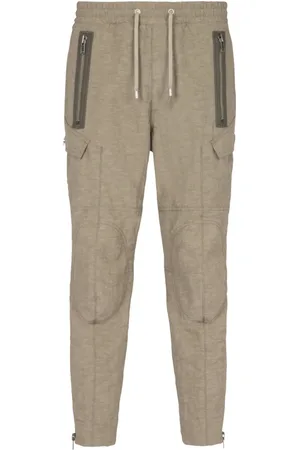 Balmain Herre, Bukser, Grønn, M