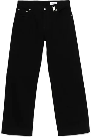 Alexander McQueen Herre, Jeans, Svart, XL