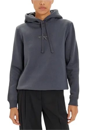 Calvin Klein Dame, Gensere & Hettegensere, Grå, S