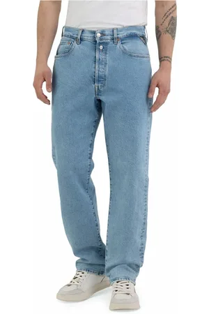 Replay Herre, Jeans, Blå, W34 L32