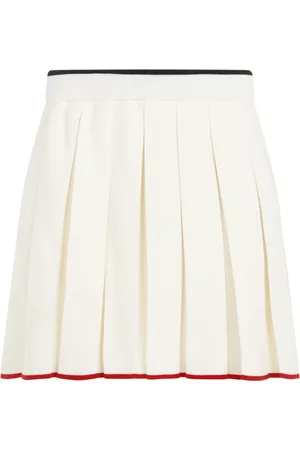 Thom Browne Dame, Skjørt, Hvit, XS