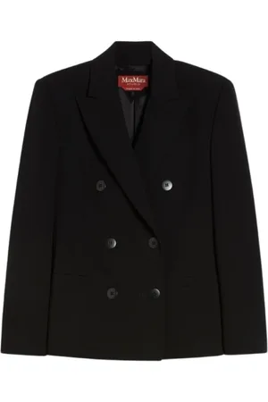 Max Mara Dame, Jakker, Svart, 2XS