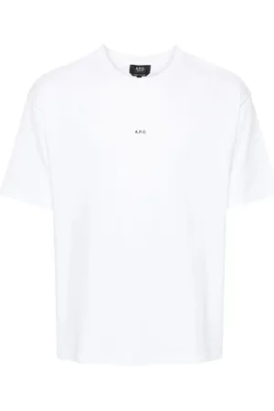 A.P.C. Herre, Topper, Hvit, 2XL