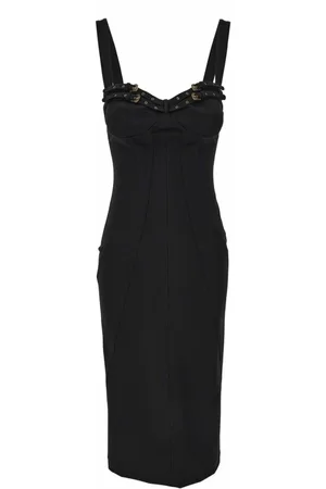 VERSACE Dame, Kjoler, Svart, M