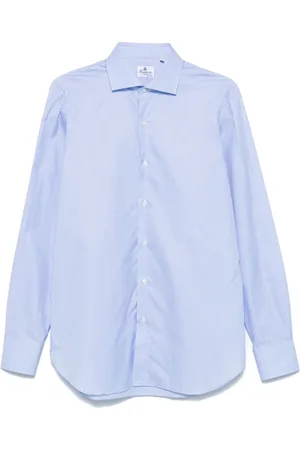 Finamore Herre, Skjorter, Blå, 3XL